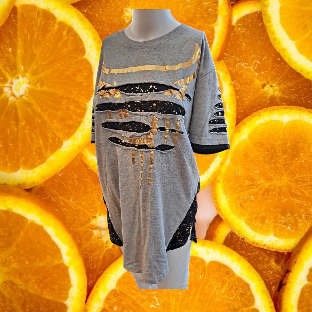 Switch Black and Gold Tee Shirt Size XL